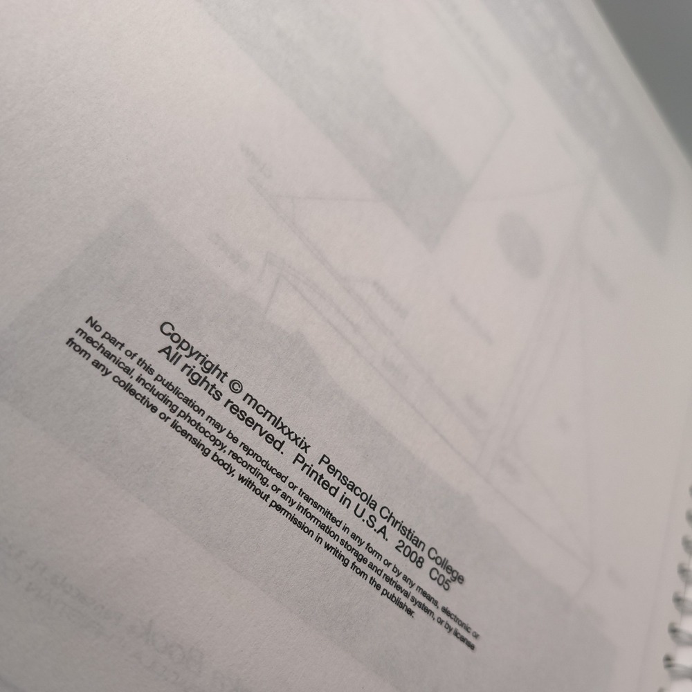 Abeka Physics: The Foundational Science Solution Key Test - Picture 10 of 10